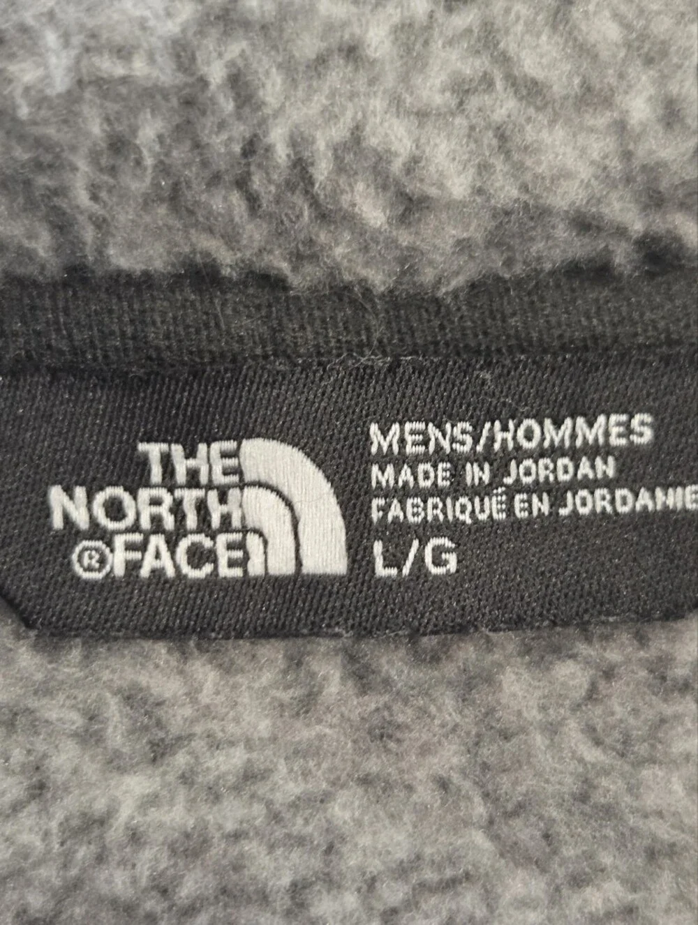 The North Face Patterned Fleece Pullover L Gray Southwestern Aztec Gorpcore